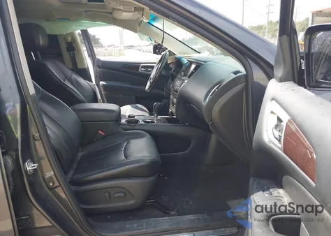 2014 Nissan Pathfinder Platinum from USA, damaged, VIN 5N1AR2MM1EC606542